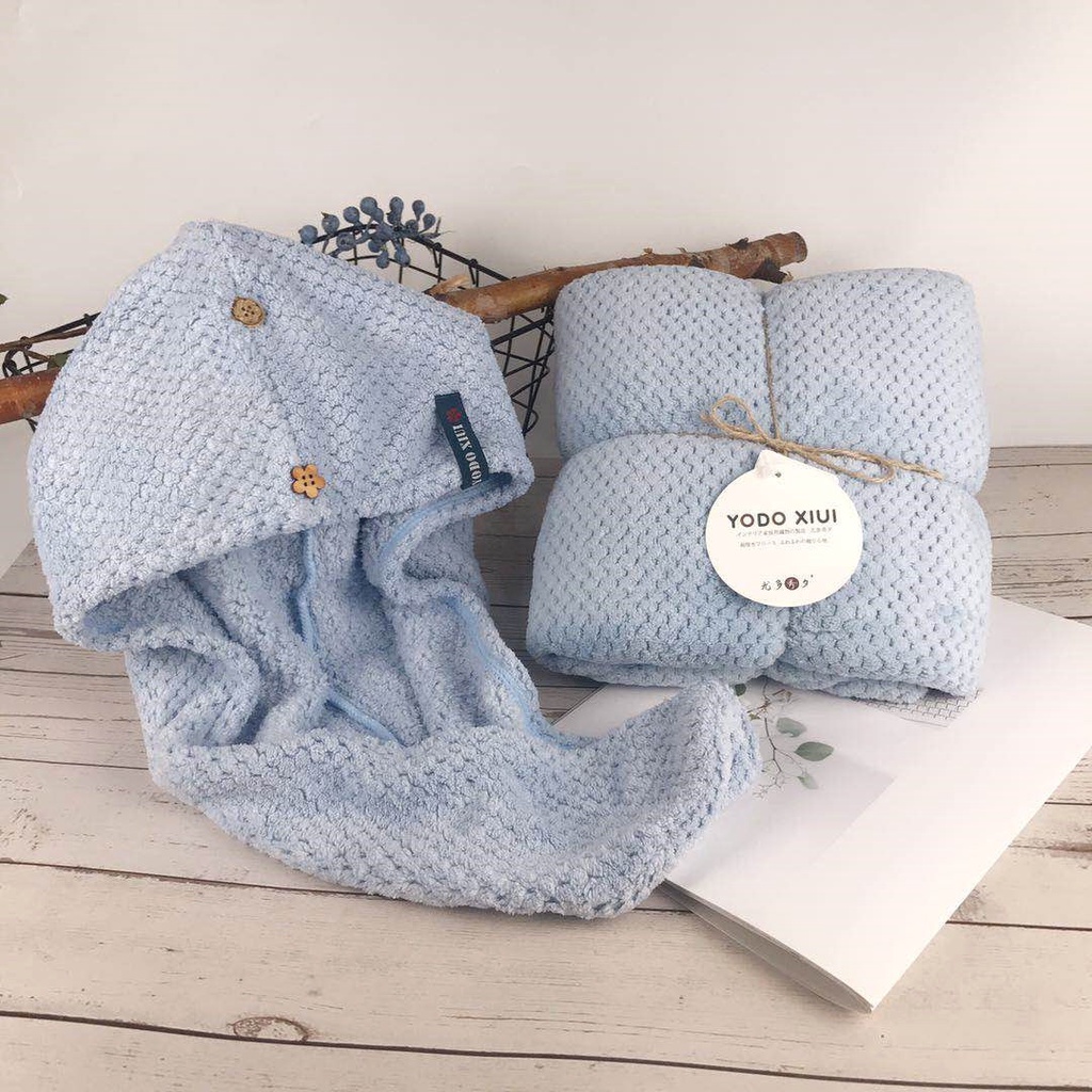 ⊙♟Yodo xiui Japanese bath towel towel set super absorbent soft baby