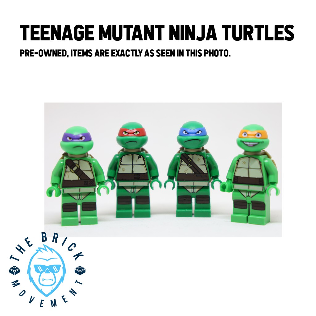 LEGO TEENAGE MUTANT NINJA TURTLES Minifigure Lot Shopee Philippines