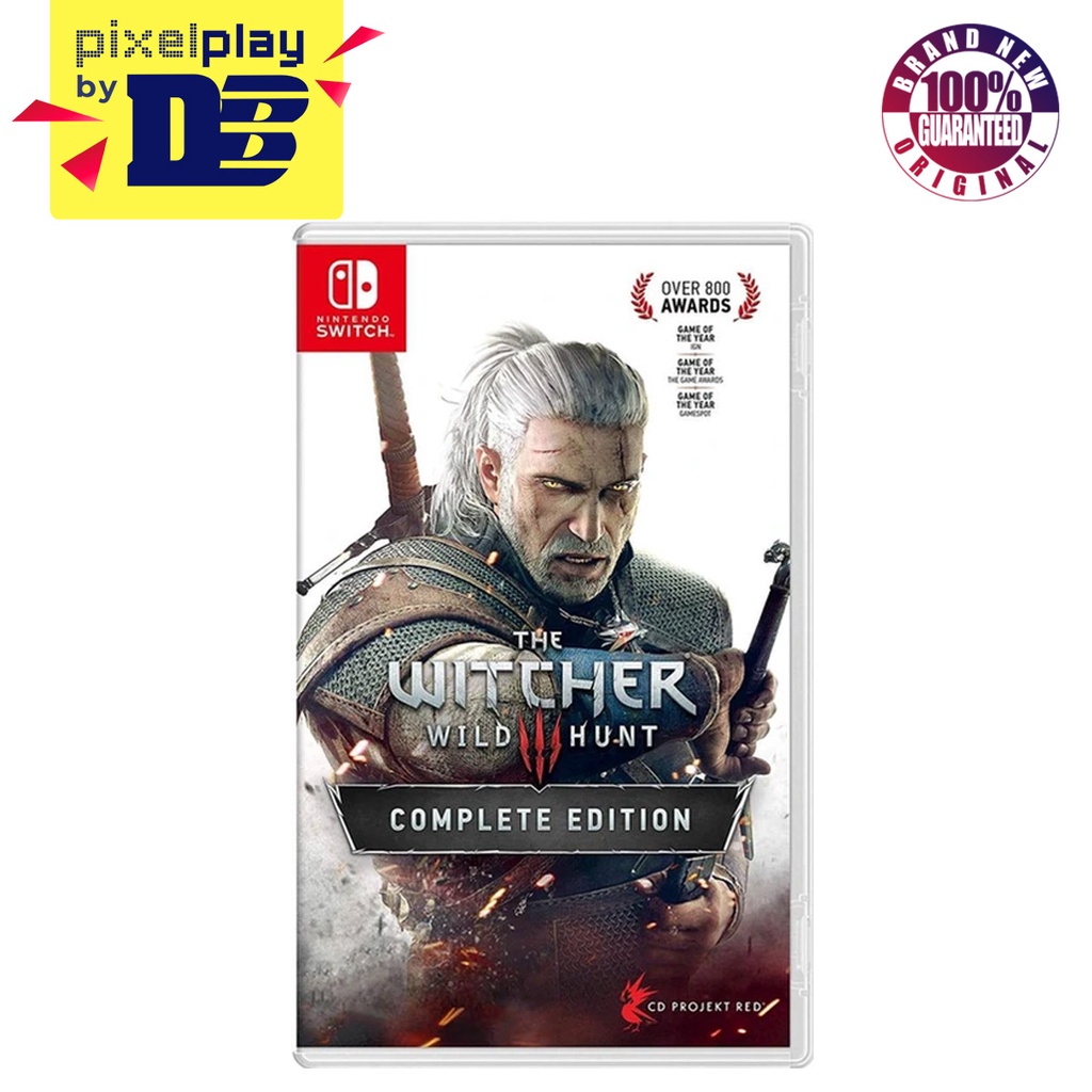 Witcher 3 wild hunt complete hot sale edition switch