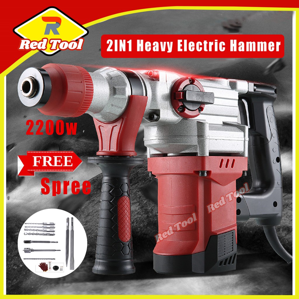 Demolition Hammer / Chipping Gun 11/4 Inch SDSPlus Rotary Hammer