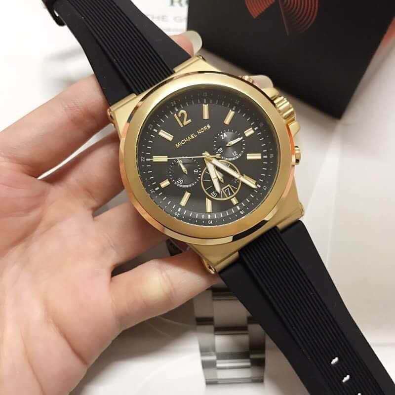 Michael kors dylan chronograph watch hot sale