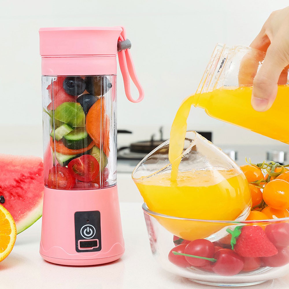 SOKANY Portable Blender Electric Juicer USB Rechargeable Mini Cup Fruit  Mixer