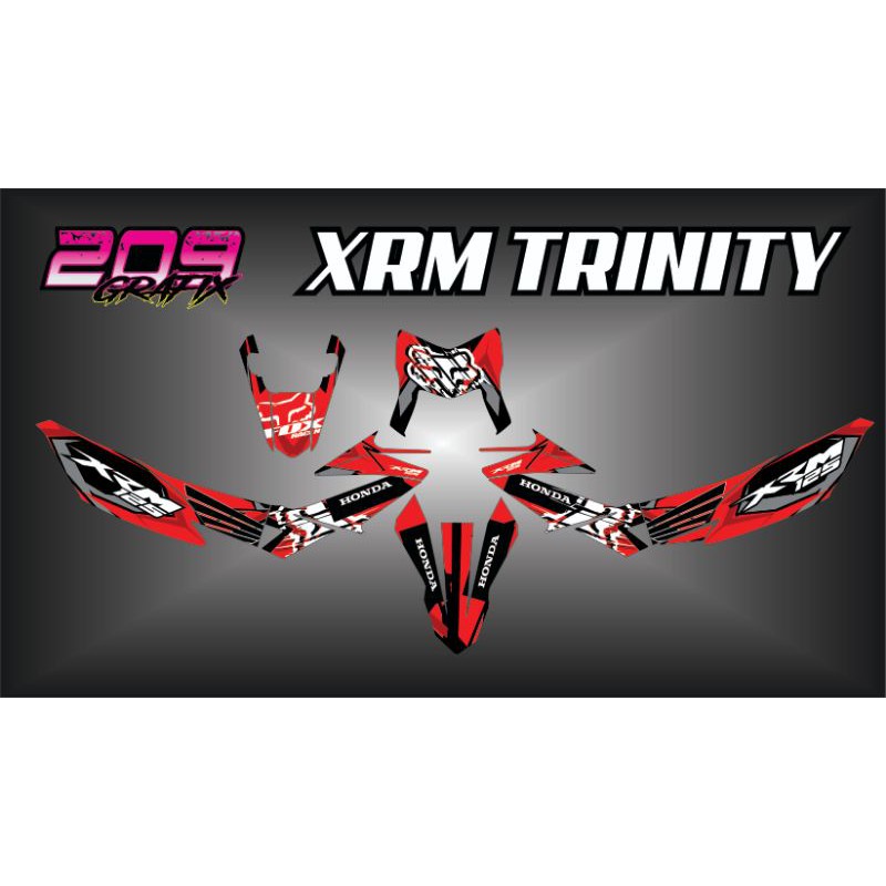 Xrm 125 on sale trinity decals