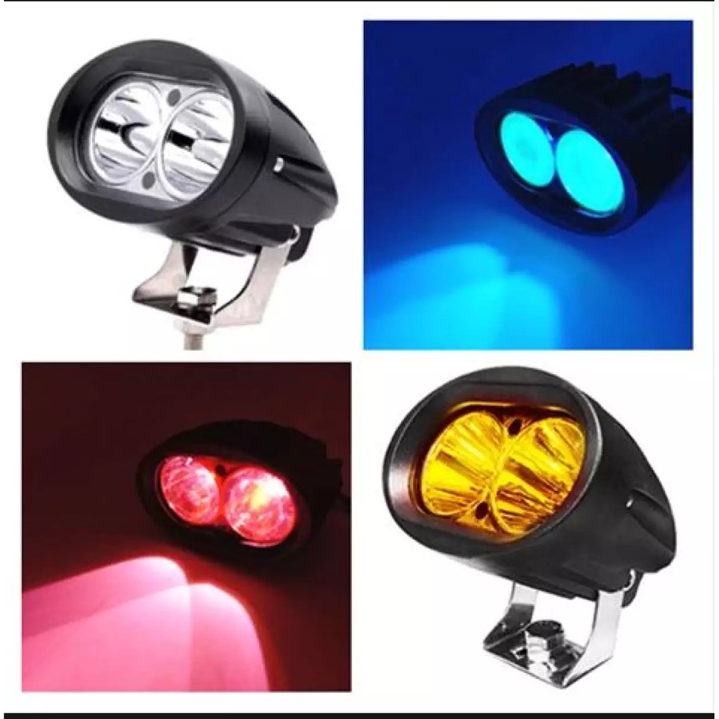 SKY Double Bulb LED for Motorcycle Universal Head Light Waterproof ...