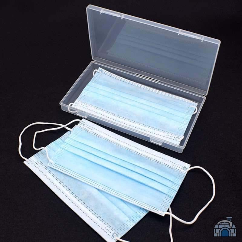 Mask Case Clear Plastic Mask Case Storage Box | Shopee Philippines