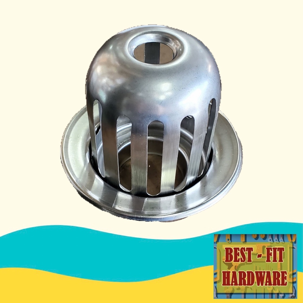 HEAVY DUTY MULTI-SIZE STAINLESS GUTTER STRAINER - GOOD FOR 2 INCHES / 3 ...