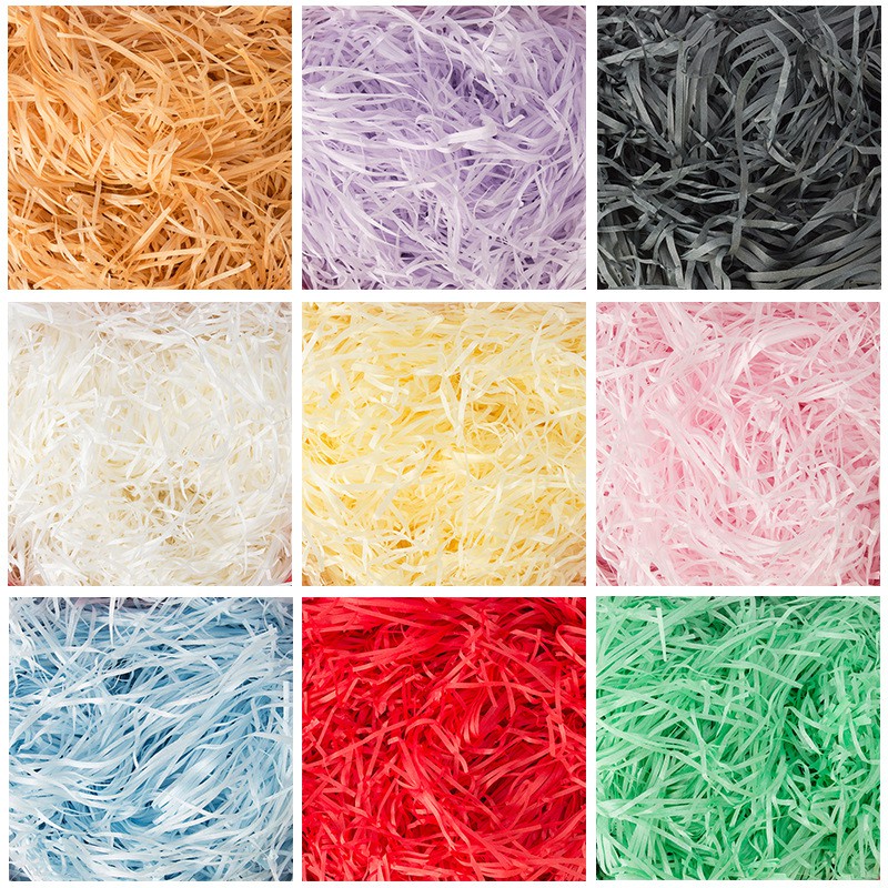 20g Ready Stock crinkled shredded paper / fillers Gift Filling Box
