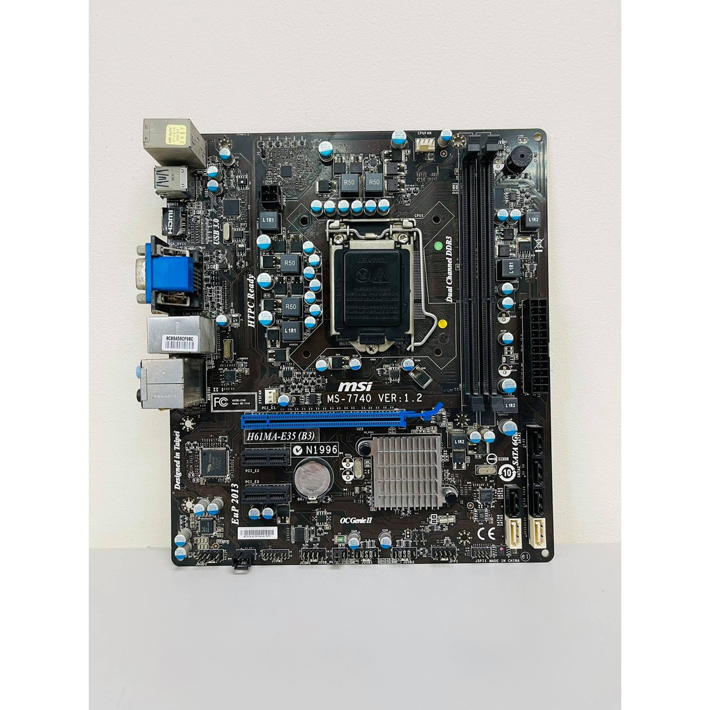 MSI H61MA-E35 (B3) Desktop 2nd GEN Motherboard H61(B3) Socket LGA 1155 ...