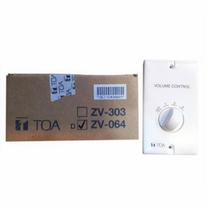 TOA ZV-064 VOLUME CONTROL OFFICIAL TOA WARRANTY | Shopee Philippines