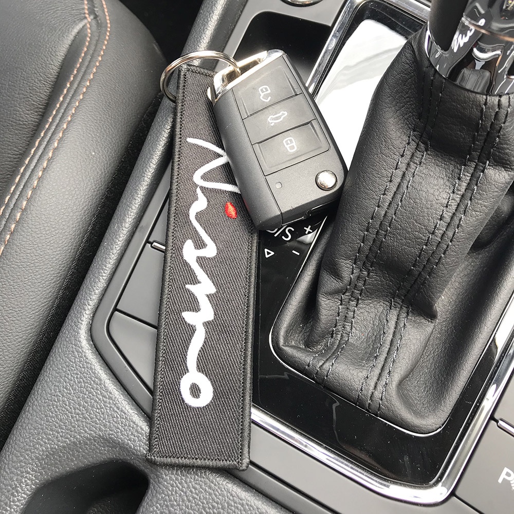 JDM Car Motorcycle Nismo Embroidery Keychain Key Ring Key Holder ...