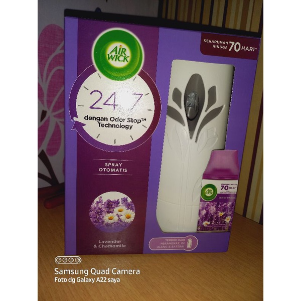 Air Wick Machine Air Freshener Automatic Chamomile 250ML | Shopee ...