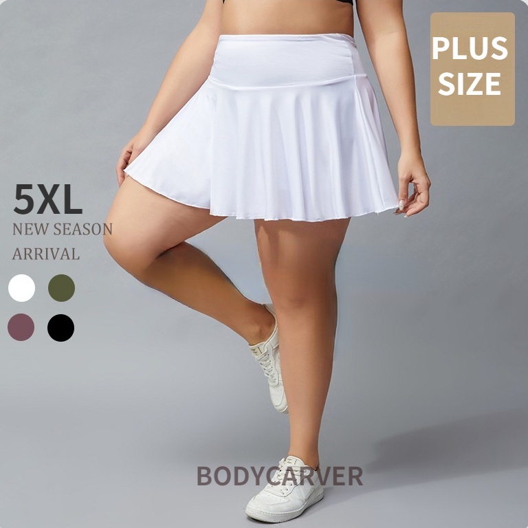 Plus size white skirt 5xl sale