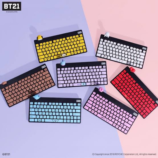 Bt21 x ROYCE Wireless Keyboard & Mouse | Shopee Philippines