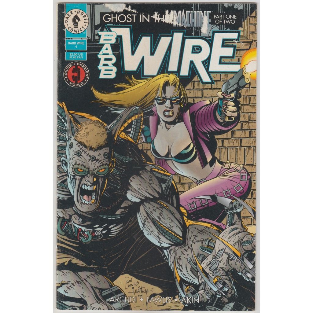 Barb Wire 4 (1994) VG Dark Horse comic book Shopee Philippines