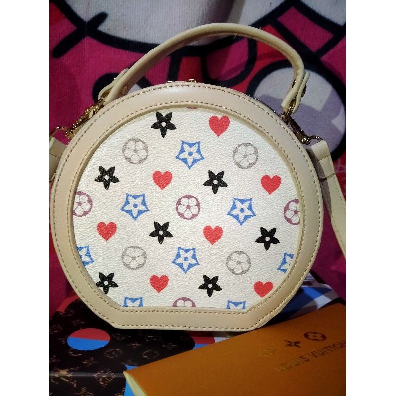 HOW.R.U Round Sling Bag (Louis Vuitton Inspired)