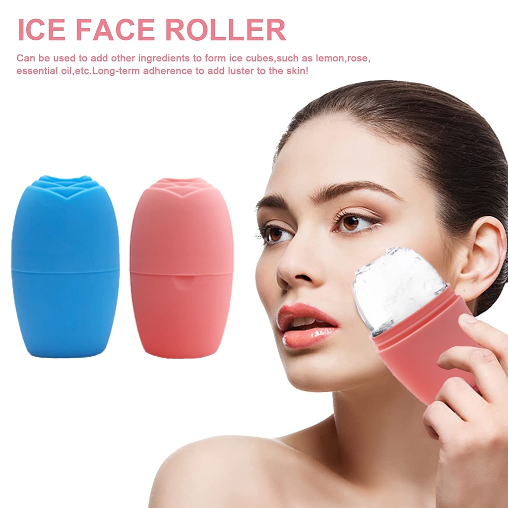 Face Roller Ice Mold Face Lift Reduce Acne Shrink Pores Massage Ice