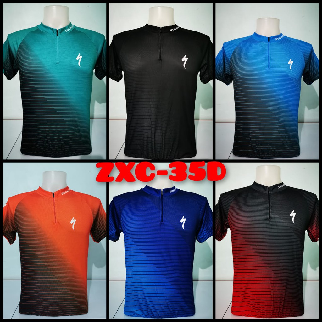 Bike Drifit cycling half zipper Shortsleeve Jersey with pocket Shopee Philippines