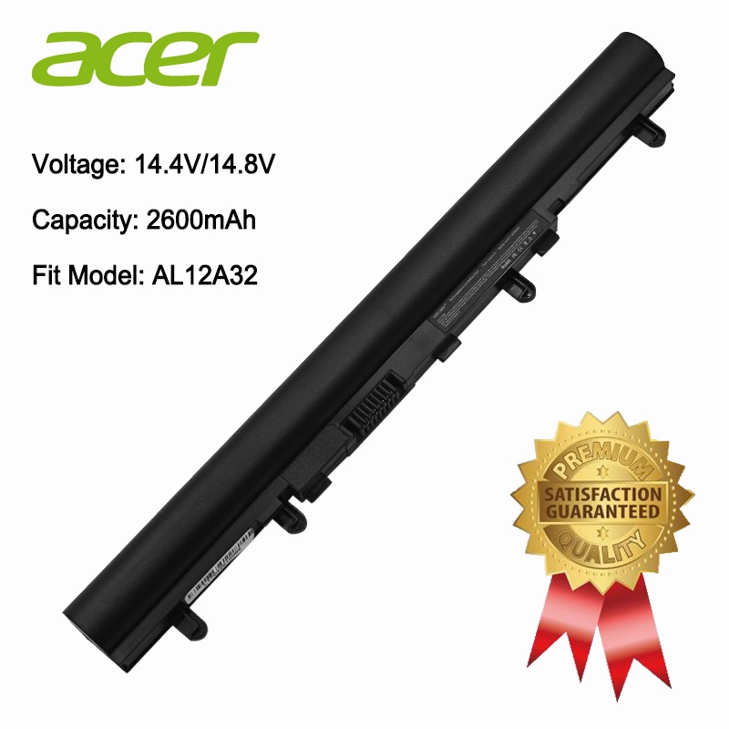 Laptop Battery Suited For ACER Aspire AL12A32 4ICR17/65 V5-471G V5 V5 ...