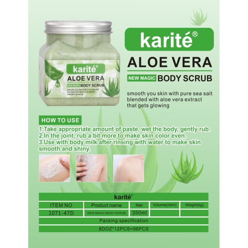 Body Scrub Exfoliating Cream 350ml Shopee Philippines