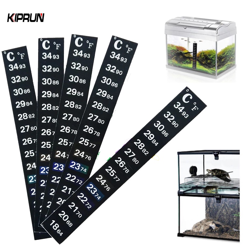 KIPRUN Stick-on Sticker Thermometers, Thermometers Strips Adhesive ...