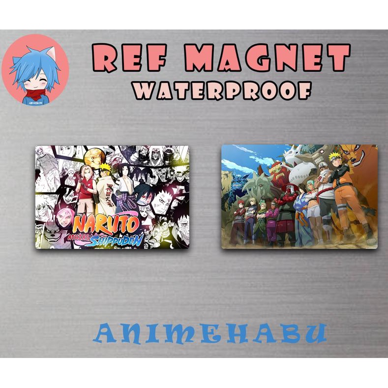 NARUTO Anime Collection Ref Magnet Waterproof [High Quality] with FREE ...