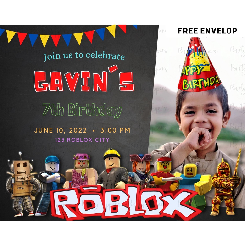 7th Birthday Invitation Card | Shopee Philippines