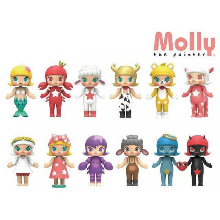 POP MART x KENNYSWORK - Molly The Painter - Zodiac Classic [Blind Box ...