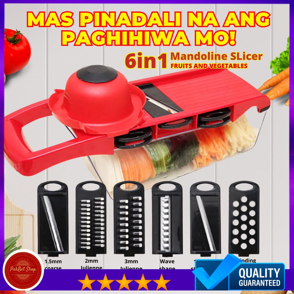 5-in-1 Peeler Grater Plastic Vegetable Fruit Slicers Cutter Stainless Steel  Blades Multi-Function ABS Peeler Grater Slicer