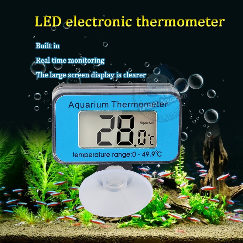 Aquarium Digital Submersible Thermometer Shopee Philippines