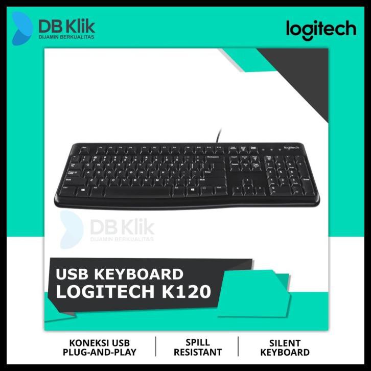 Logitech K120 Usb Keyboard | Shopee Philippines