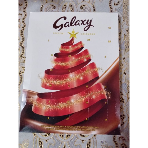 Galaxy Advent Calendar (110g) Shopee Philippines