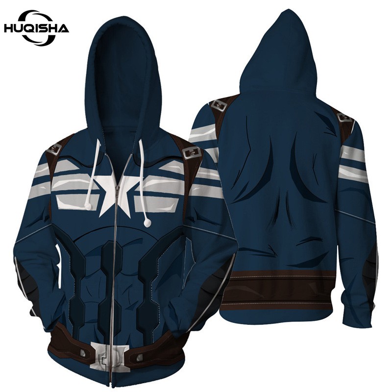 Captain america hoodie endgame deals