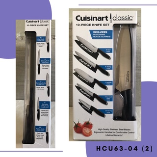 Cuisinart Advantage Color Collection 12-Piece Knife Set with Blade Guards,  Matte Black