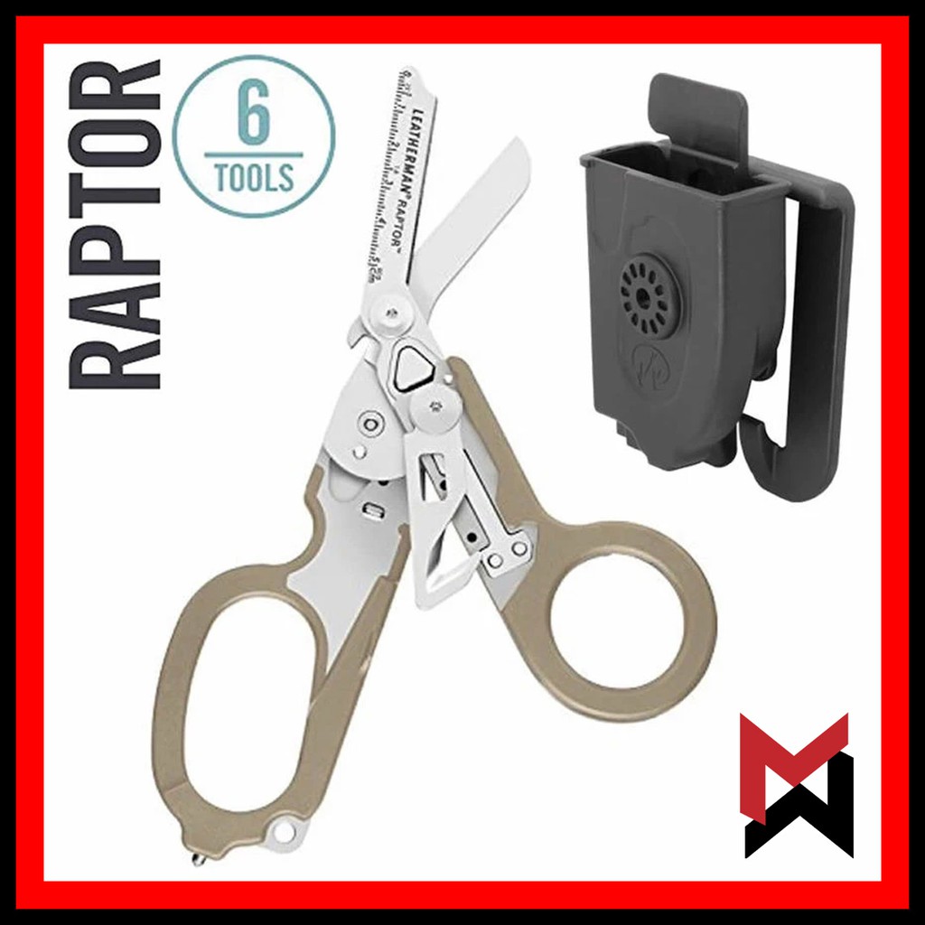 Leatherman Raptor Shears Tan Molle Holster Shopee Philippines