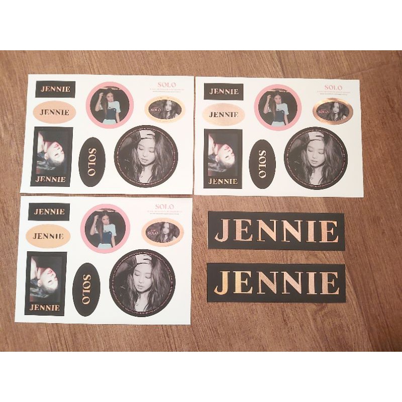 ON HAND]FIRST PRESS BLACKPINK JENNIE SOLO SPECIAL EDITION STICKERS