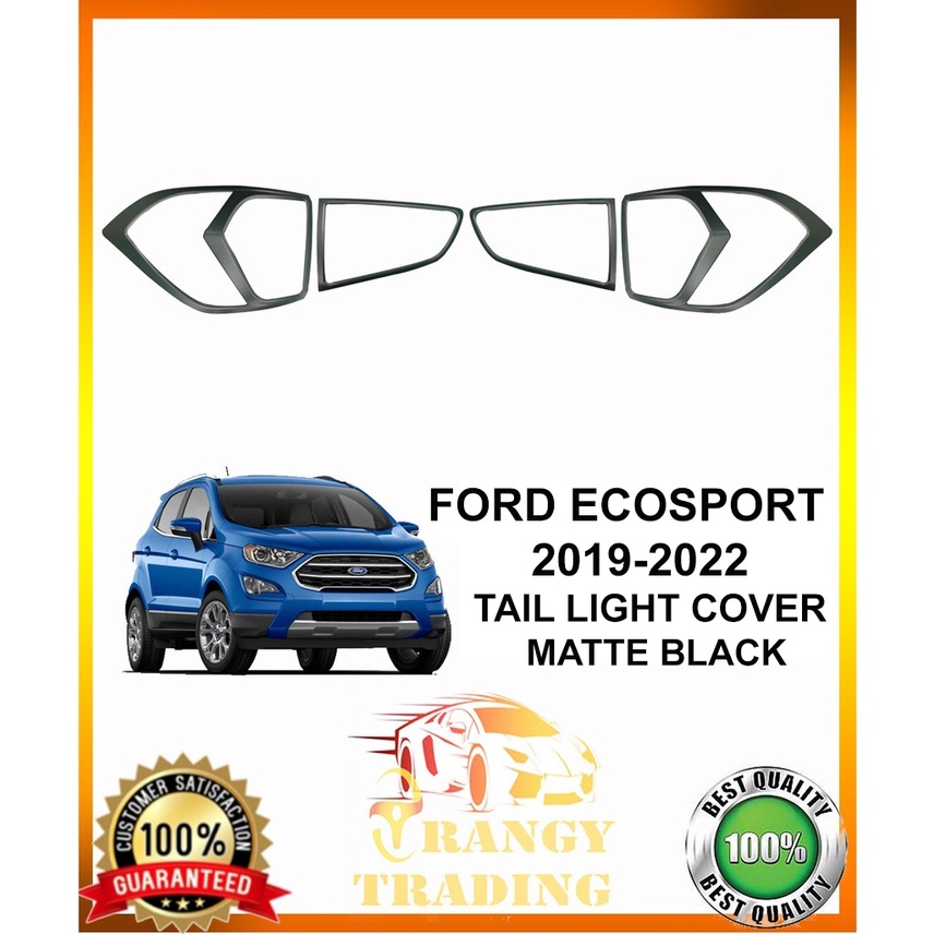 Ford Ecosport 2019 to 2022 Taillight cover Matte Black 2020 2021 Tail