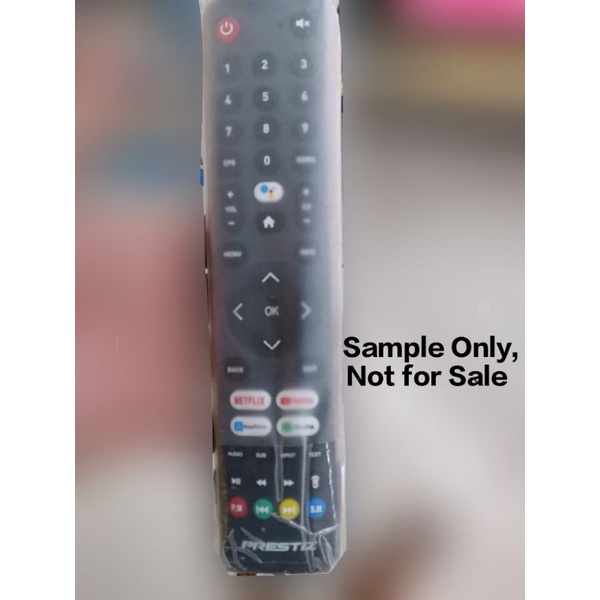 Prestiz Android TV Remote, Replacement Only (Please READ the