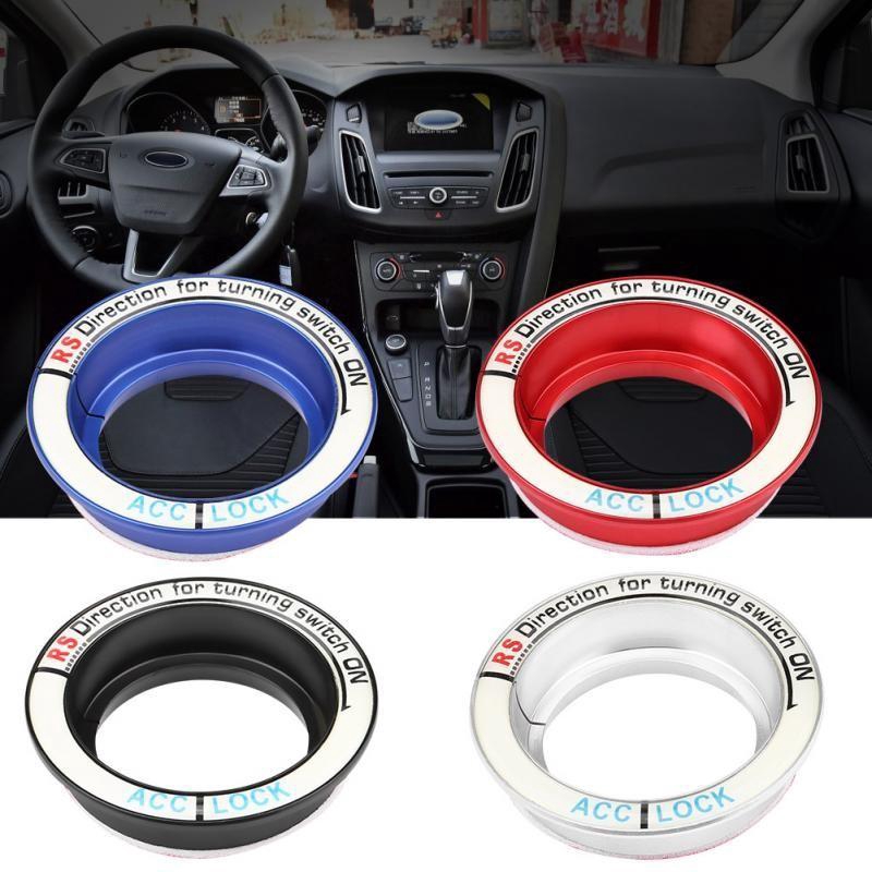 Car Ignition Switch Ring Circle Key Hole Cover Trim for Ford Shopee