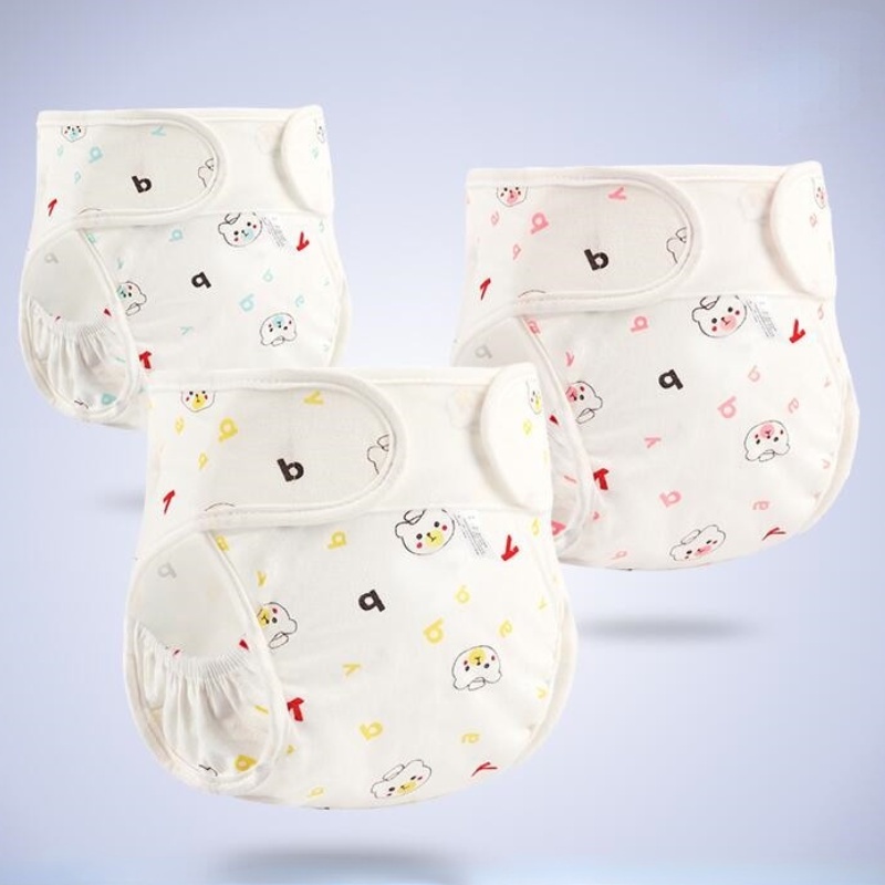 Newborn Baby Washable Reusable Cotton Cloth Diaper Diapers (Insert Sold  Separately)