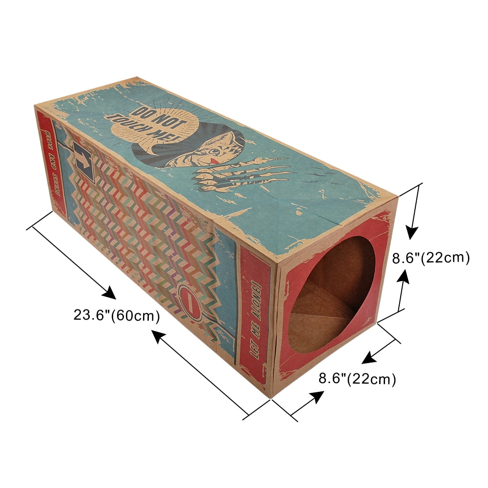 Cardboard cat tunnel sales