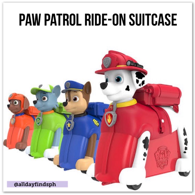 Paw patrol cheap trolley bag philippines