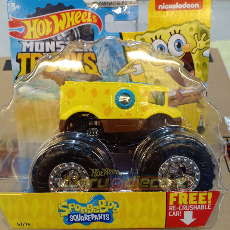 Hw Spongebob Truck monster | Shopee Philippines