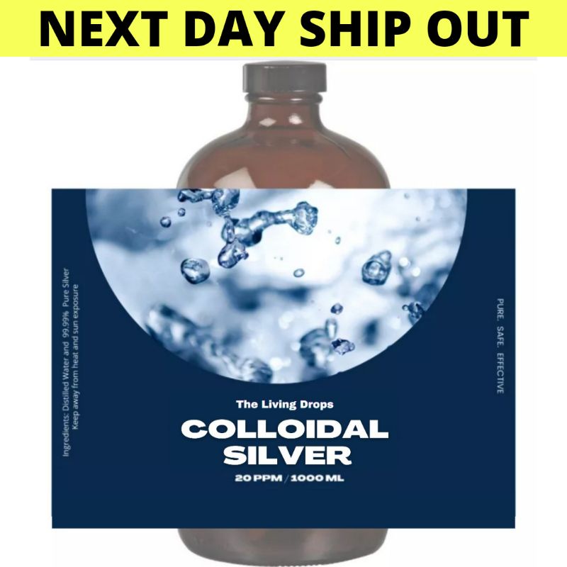 COLLOIDAL SILVER - 1000ml | Shopee Philippines