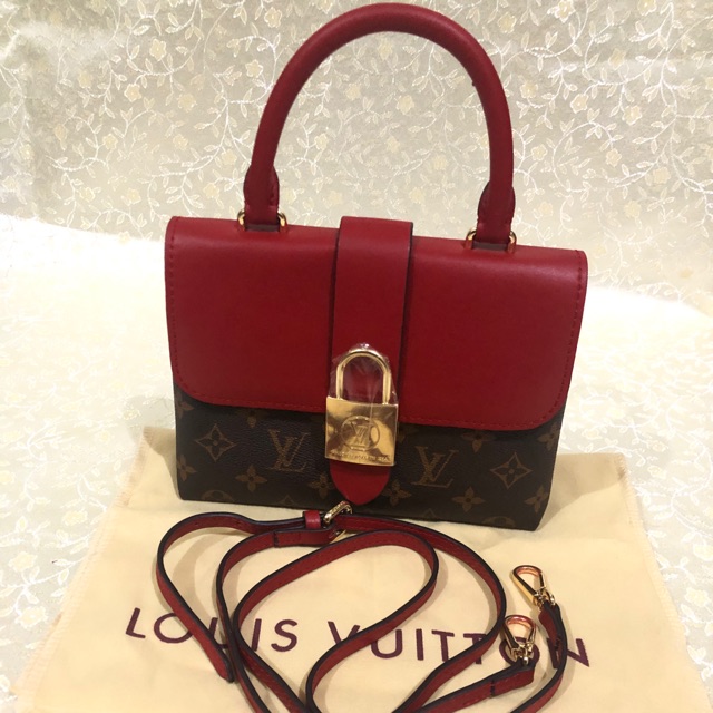 CLEARANCE SALE! Louis Vuitton Locky Bb Monogram Red