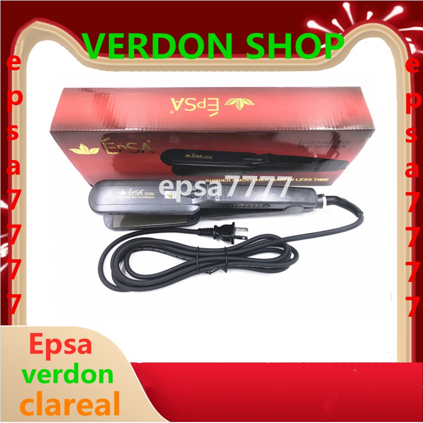 EpSA Amber PRO FLAT HAIR IRON 1024G Shopee Philippines