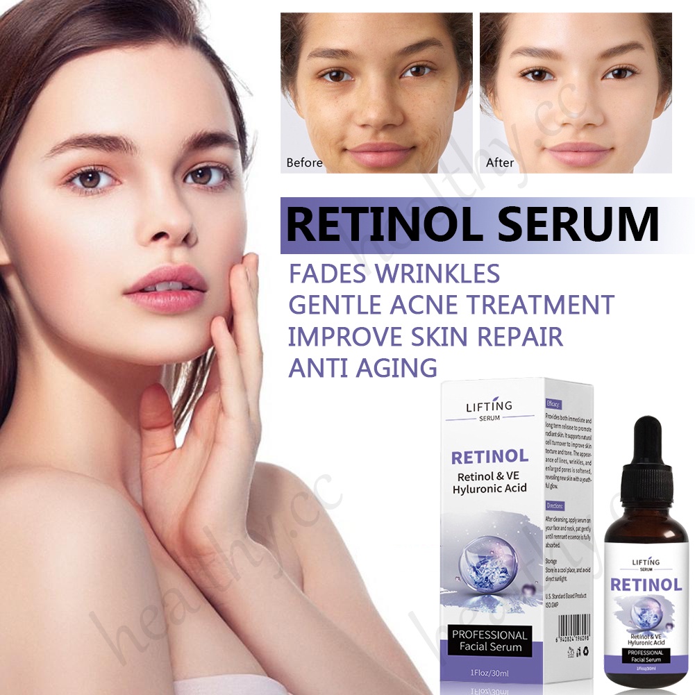 Retinol Serum Anti Aging Firming Collagen Anti Wrinkle Repair face ...