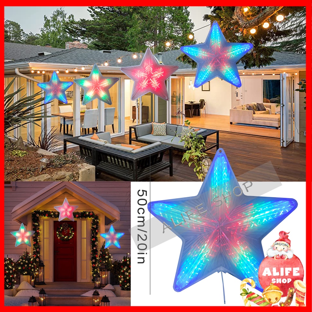 20 inch large white Moravian starhanging outdoor Christmas star light