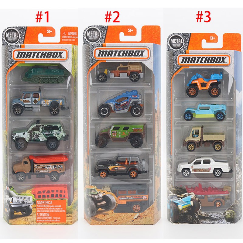 Matchbox 164 Mini Alloy Collectible Model Cars Exotic Classic Ride Jungle Crew Diecast Car