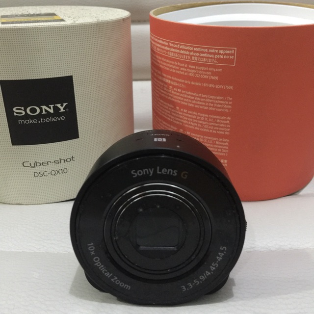 sony cybershot qx10