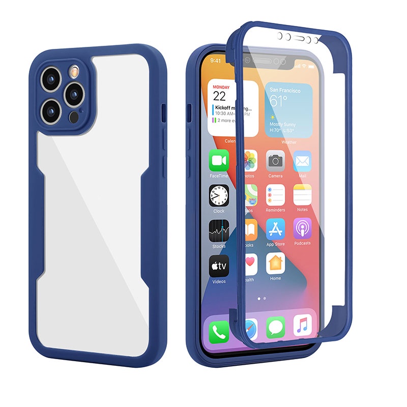 Camera Protection Case TPU Double sided Phone Case for iPhone 11 Pro